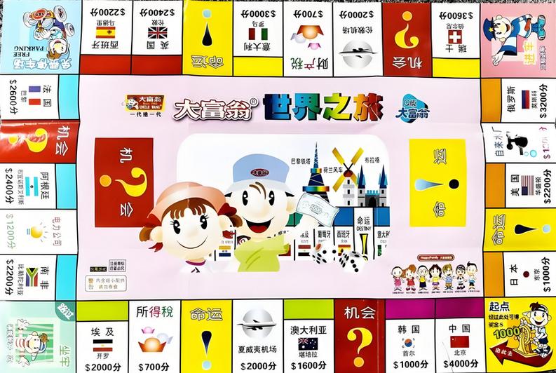 大富翁卡牌图鉴及规则图标