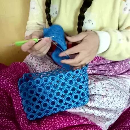圈圈包的带子怎么钩
