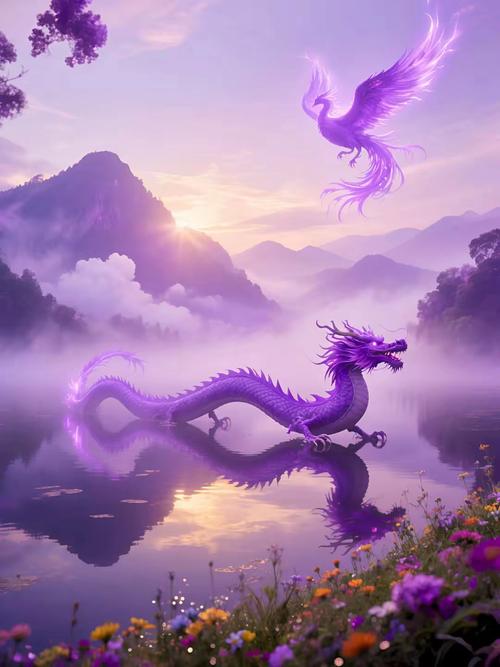 山海经里的神兽拟人化图标