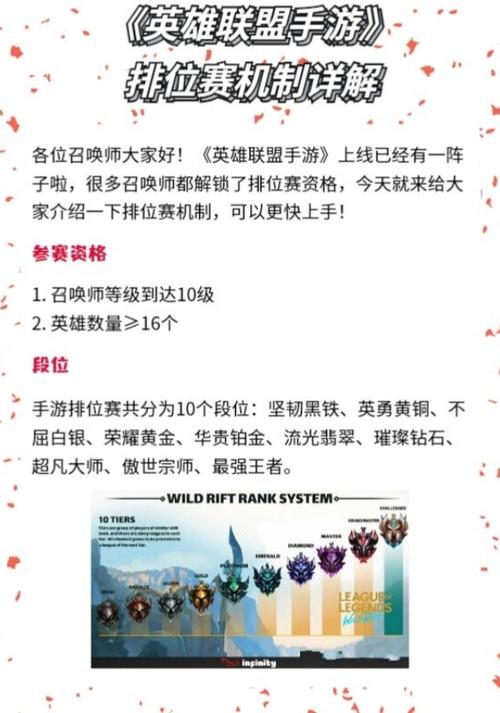 英雄联盟排位赛规则游戏截图