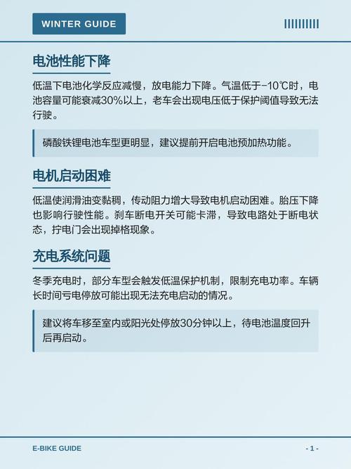 冬天电动车不走是什么原因缩略图