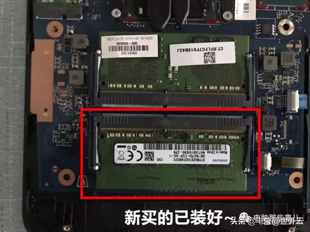 电脑主机内存条在哪里图片