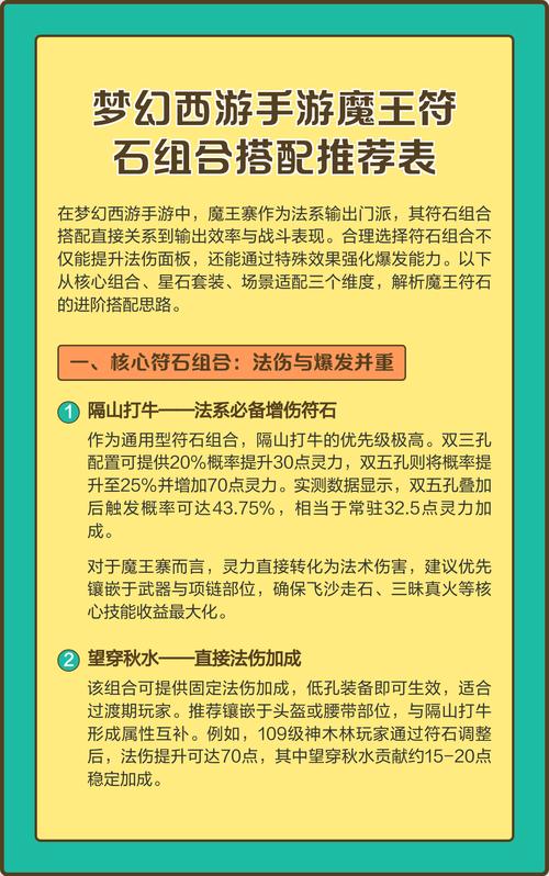 魔王项链符石收益