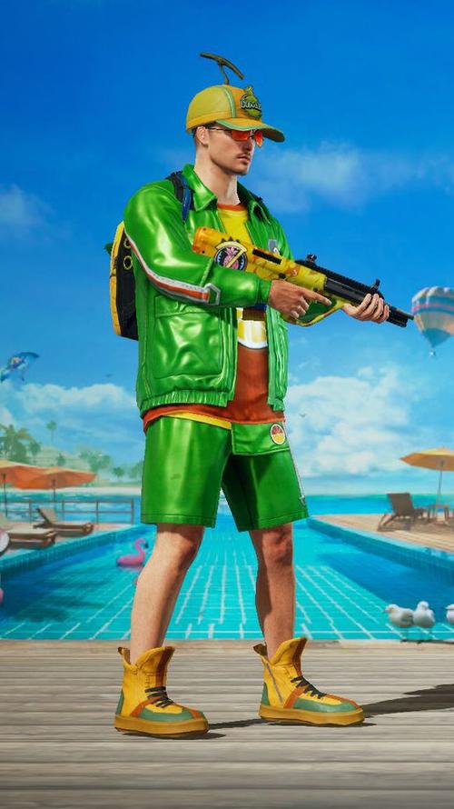 和平精英绿色衣服缩略图