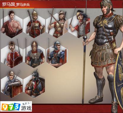 罗马战争兵种一览表图标