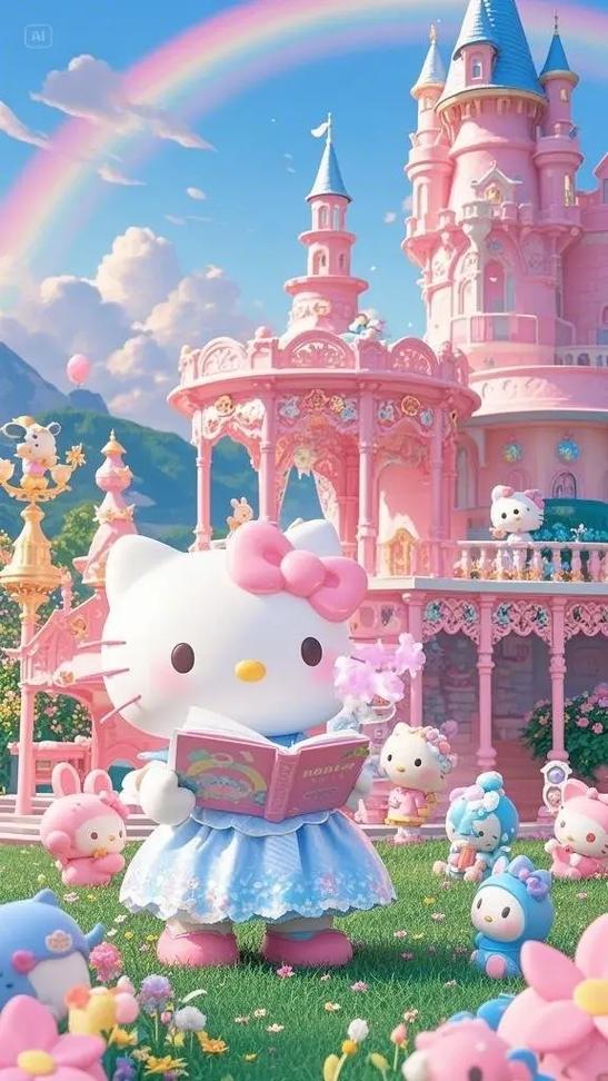 粉色凯蒂猫图片大全游戏截图