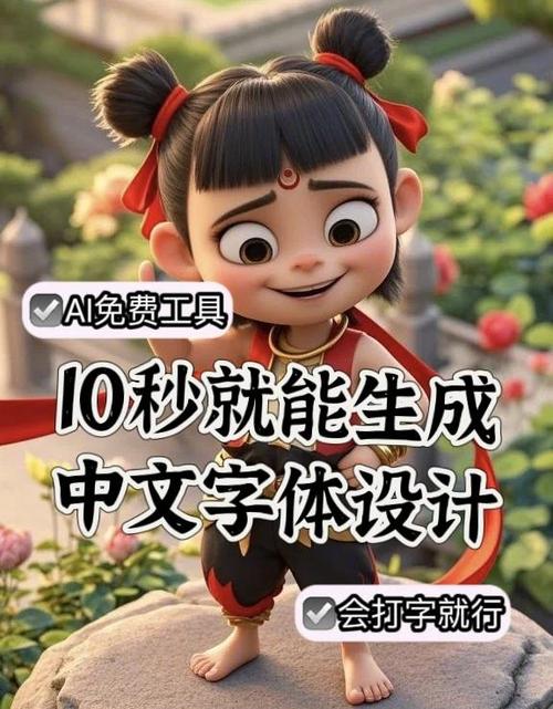 字体设计ai生成图标