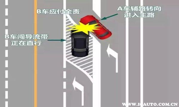 主路辅路事故认定图解