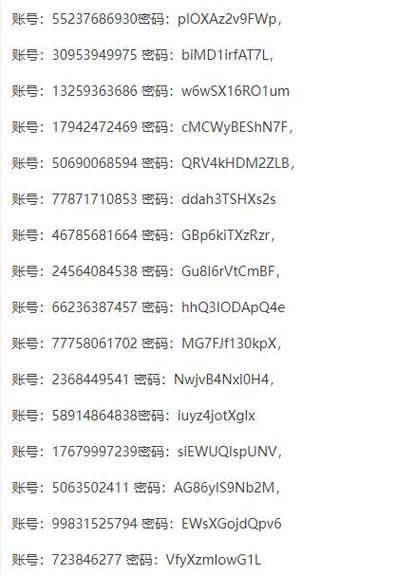 2025免费账号和密码缩略图