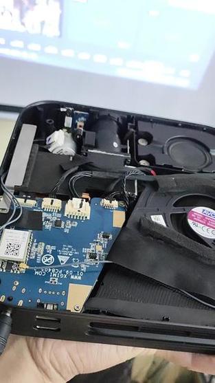 投影画面出不来,但是有声音缩略图
