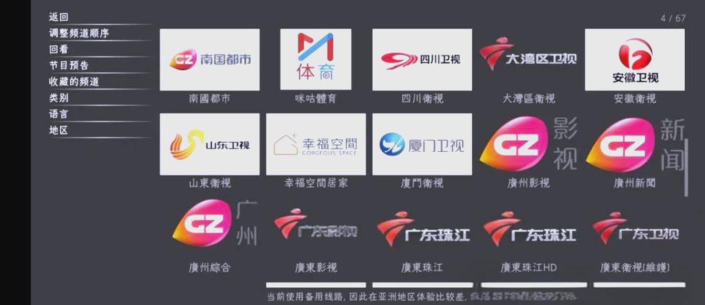 全球卫星电视游戏截图