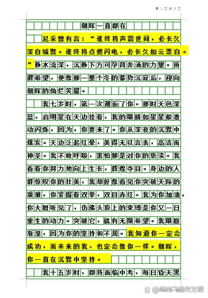 AI一键生成作文缩略图