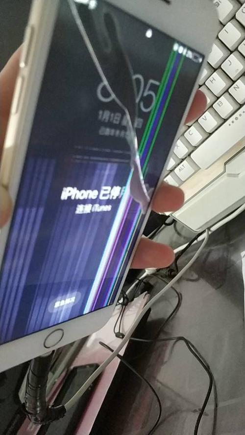 苹果手机有一竖条触摸失灵