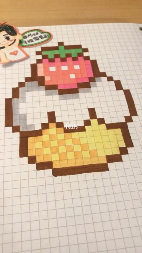 用小方格画我的世界里面的东西图标