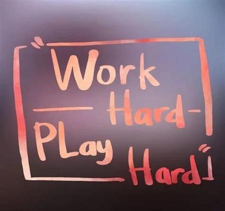 work hard后面接动词