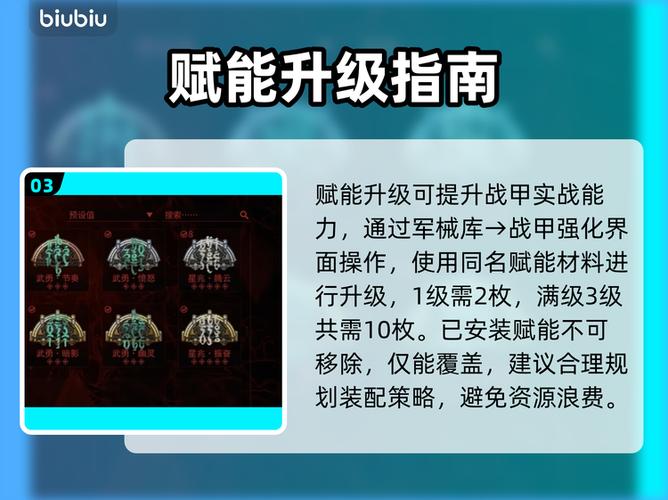 星际战甲战甲赋能怎么获得