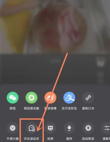 如何取消视频弹幕字缩略图