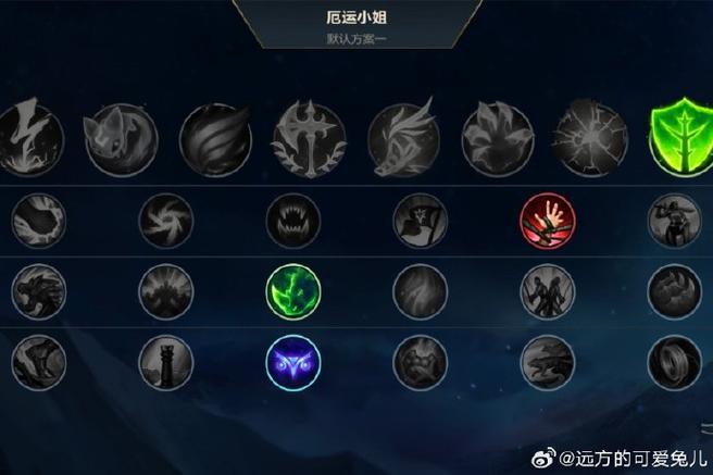 lol女枪符文缩略图