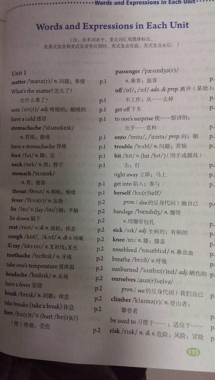 8年级下册英语单词表缩略图