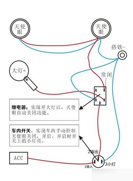 电动车车灯电路图与接线图解缩略图