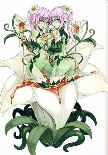 巨大植物魔物娘boss