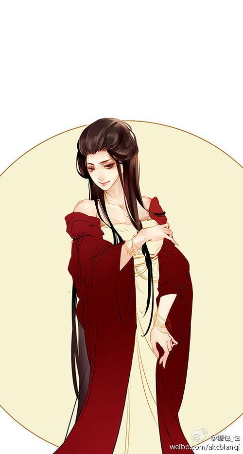 女配太妖娆 淡画书墨