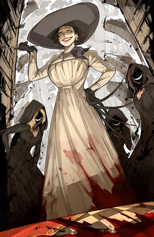 生化危机8八尺夫人被打动画