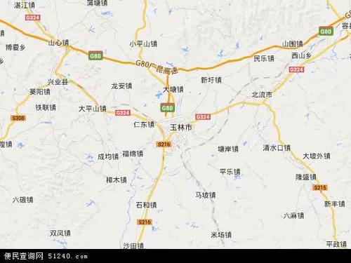 玉林市玉州区地图游戏截图
