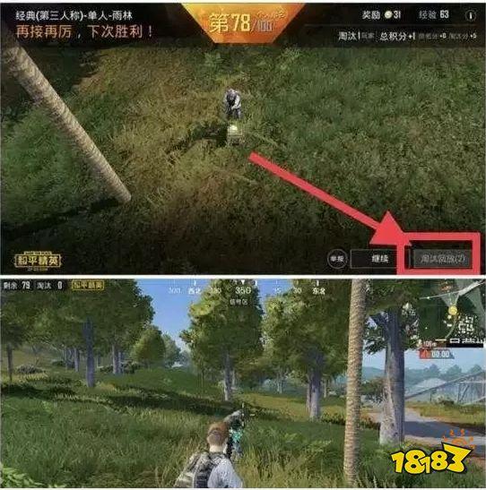 吃鸡怎么设置淘汰回放图标