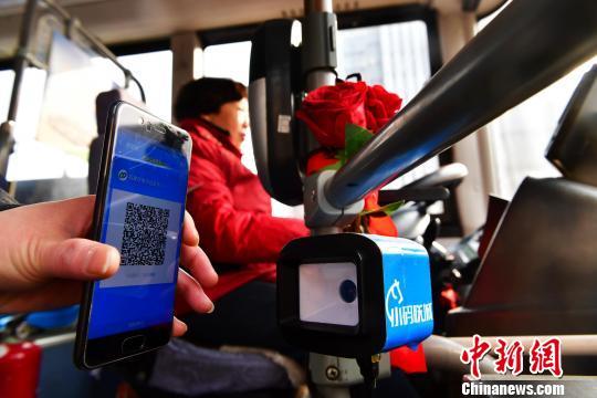 石家庄公交二维码支付方法图标