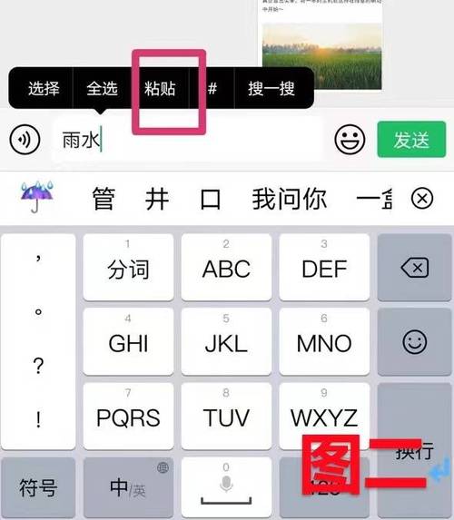 微信复制的在哪里找到图标