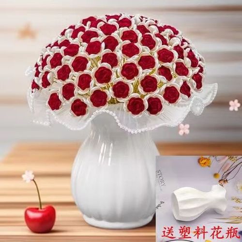 手工玫瑰花多少钱一朵缩略图