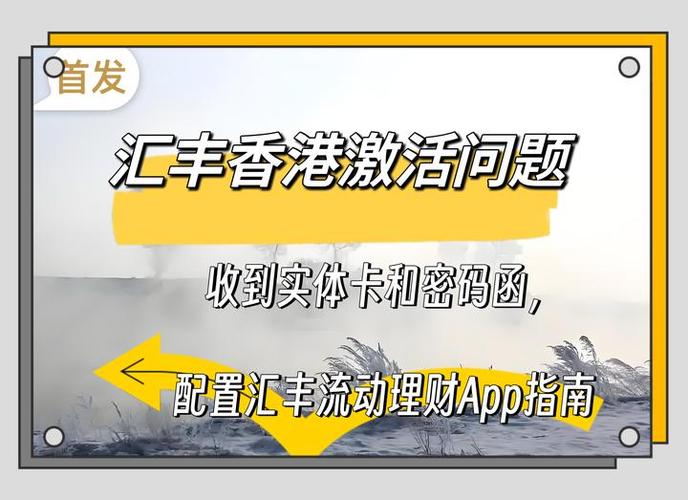 香港汇丰流动理财最新版