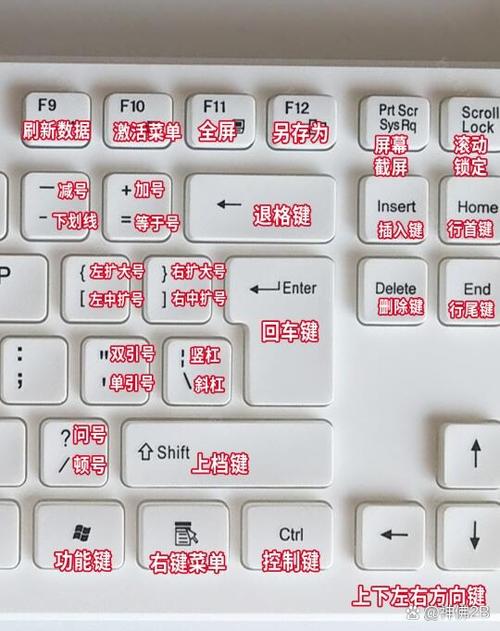 电脑键盘的功能键介绍图标