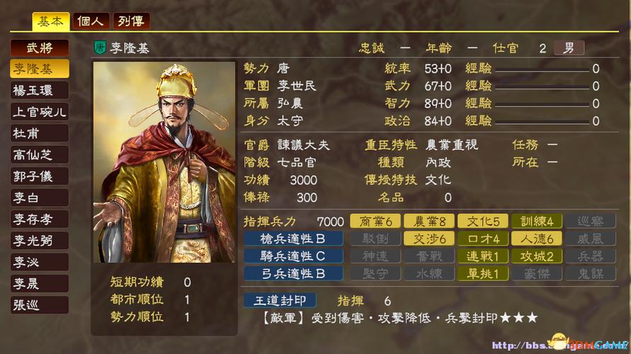 三国志13编辑名品缩略图