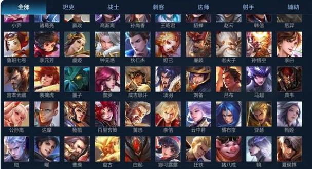 王者荣耀多少英雄游戏截图