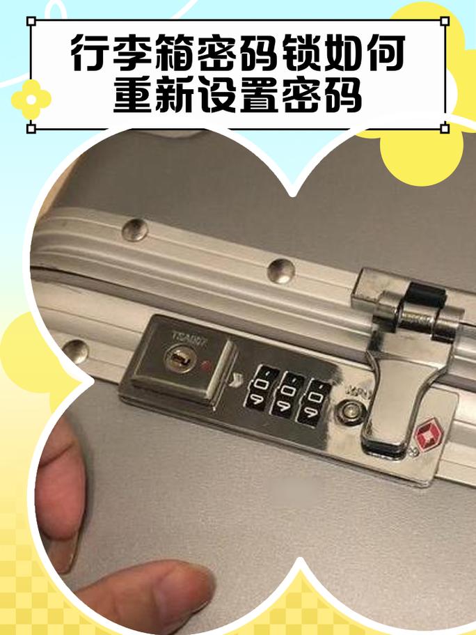铝框行李箱密码怎么重置图标