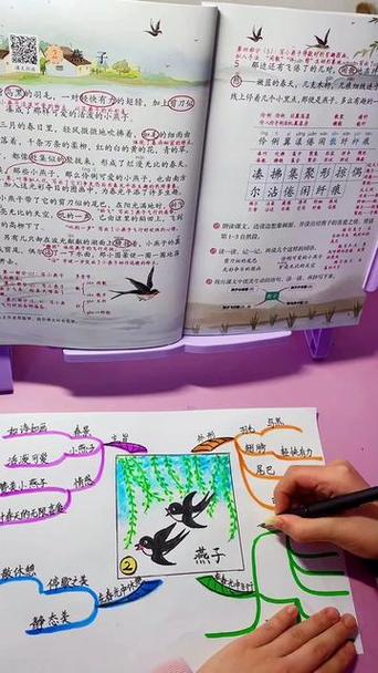 部编版三年级下册燕子课堂笔记缩略图