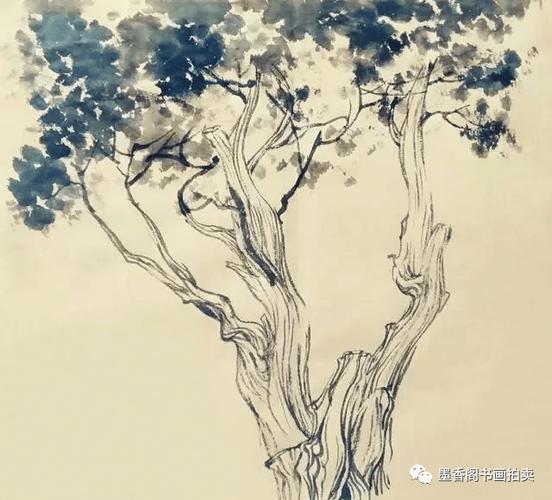 松柏树画的图片大全缩略图