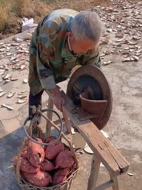 手工刨红薯工具