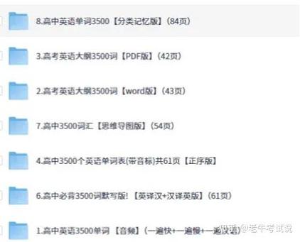 背完3500词要多久游戏截图