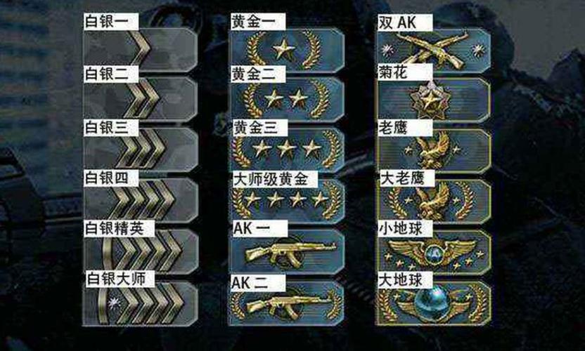 csgo段位组队限制图标