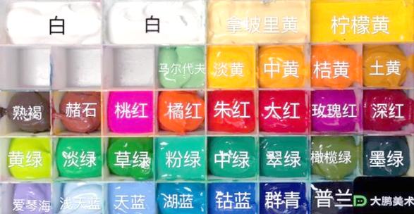 颜料调色图标
