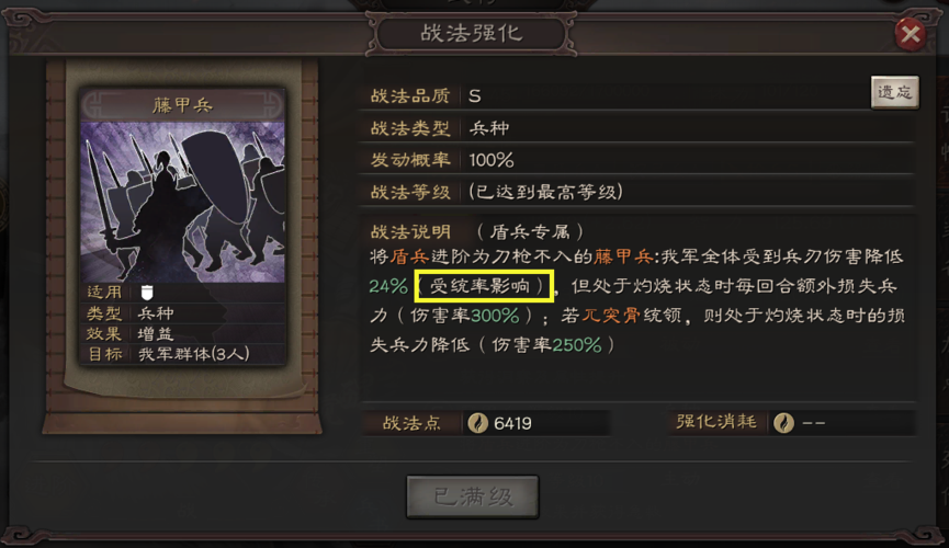 武峰藤甲盾的阵容搭配游戏截图