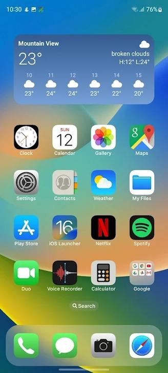 仿ios苹果主题下载灵动岛缩略图