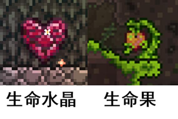 泰拉瑞亚怎么获得生命水晶图标