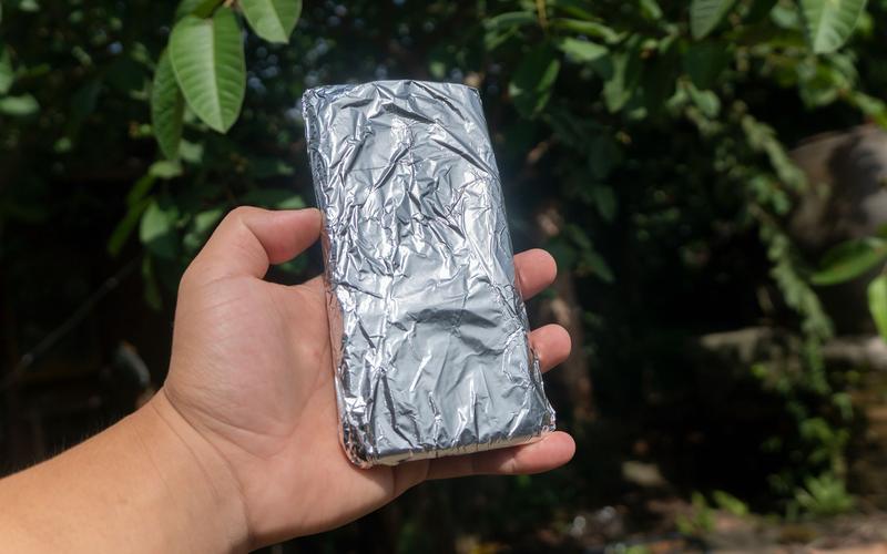 手机包锡纸防定位吗