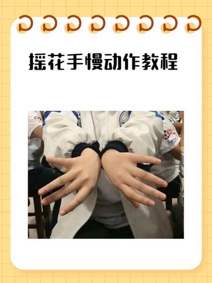摇花手一步一步教图片