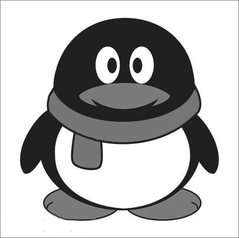 灰白qq企鹅头像缩略图