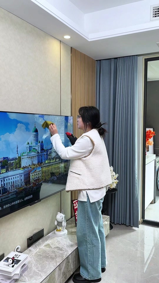 电视擦屏的正确方法缩略图